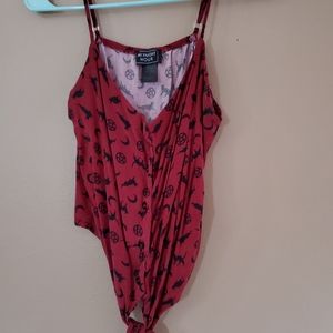 Red tank top